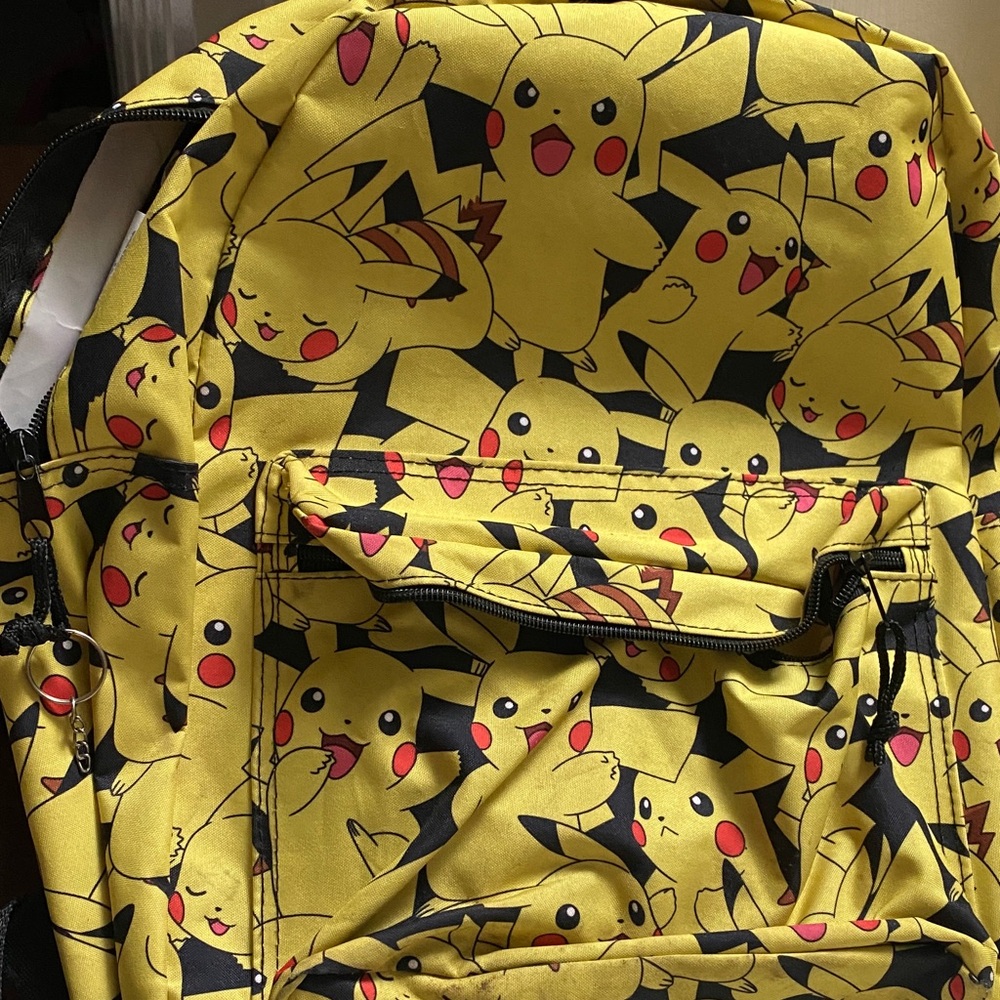Yellow Pikachu Backpack